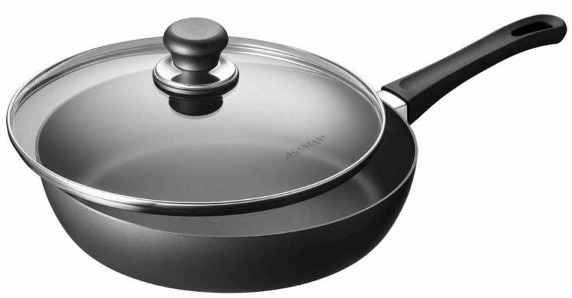 Hlboká titánová panvica 24cm s vekom CLASSIC INDUCTION