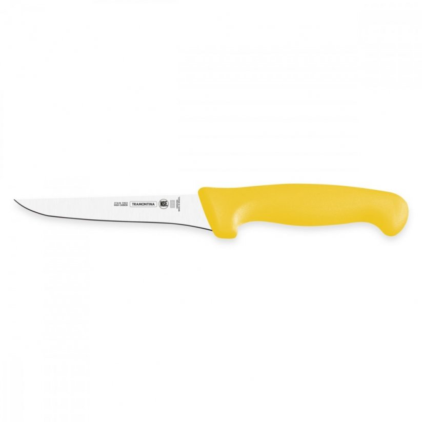 Professional NSF kuchyňský nůž vykosťovací 12,5cm žlutá, speciál pro malé ruce