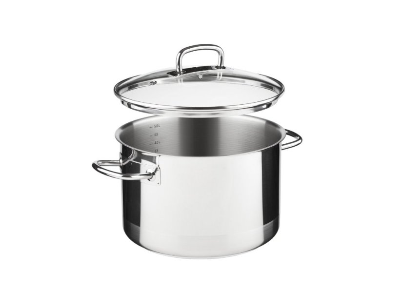 PROFESSIONAL vysoký hrnec s poklicí 22 cm 5,5 lt nerez