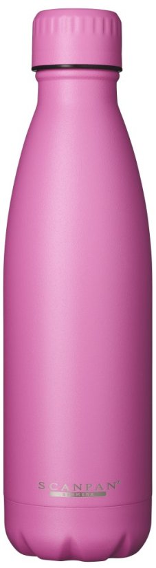 Termo fľaša 500 ml nerezová, ružová TO GO