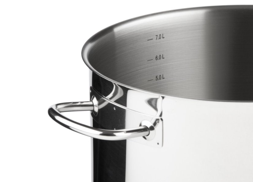 PROFESSIONAL vysoký hrniec s pokrievkou 26 cm 8,0 l nerez