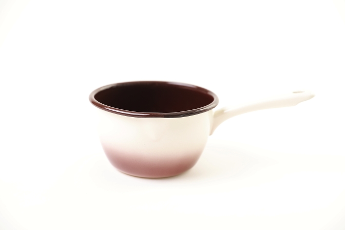 Kónický rendlík s nálevkou Capuccino 14 cm 1,0 lt