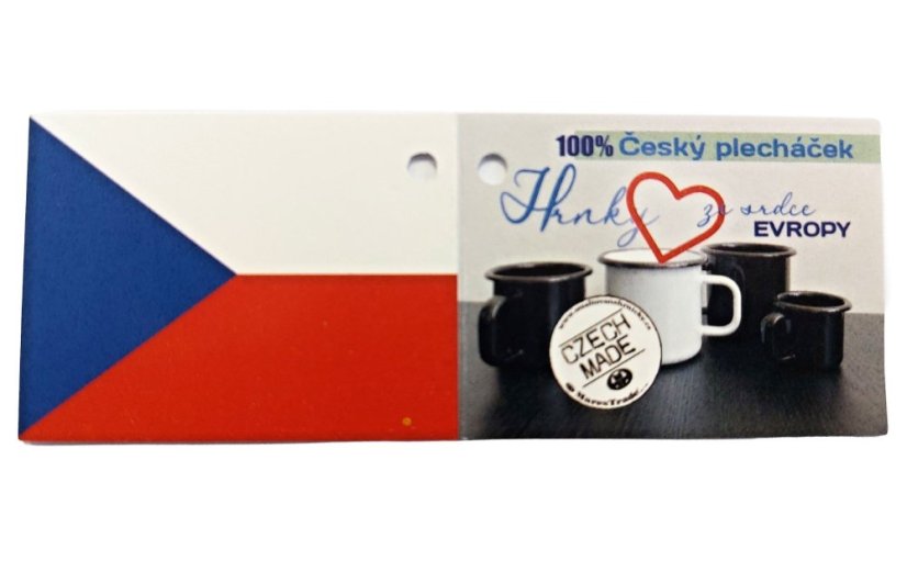 Hrnček 8cm 0,4lt modrý, motív mačky