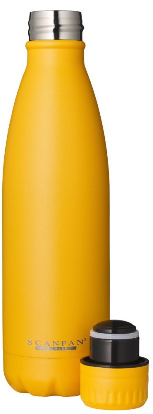 Termo láhev 500 ml nerezová, zlatá žlutá TO GO