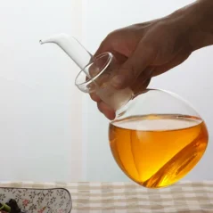 Láhev na olej 250 ml kulatá