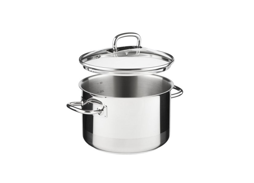 PROFESSIONAL hrnec s poklicí 18 cm 3,0 lt nerez