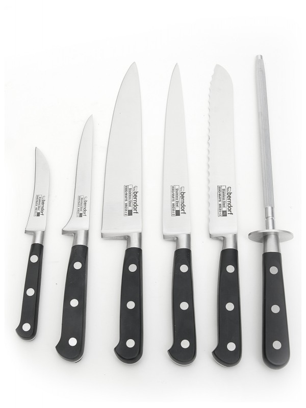 Profi-Line 6ks sada kuchyňských nožů v bloku