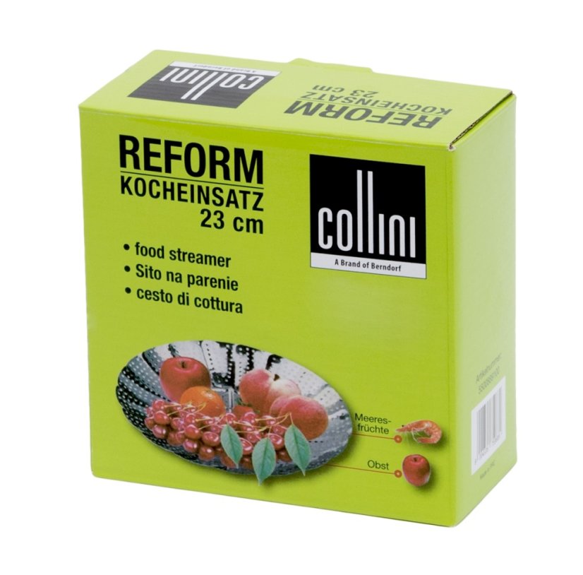 Napařovák nerez 23 cm