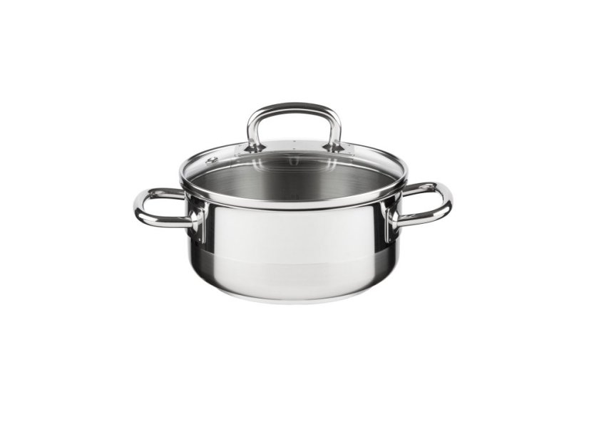 PROFESSIONAL kastról s pokrievkou 15 cm 1,0 l nerez