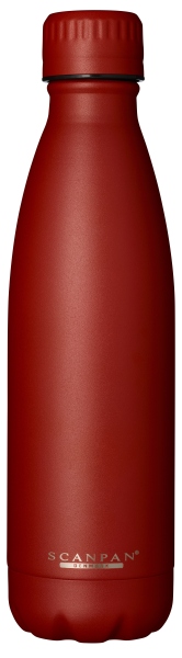Termo láhev 500 ml nerezová, červená TO GO - SCANPAN